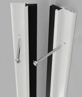 picture of WARMSEAL - Long Brush Seal With Fixing Sets - Size 2 x 2.1m & 1 x 1.05m - White - [CI-G34201] - (DISC-W)