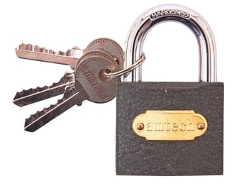 Amtech 50mm Iron Padlock - [DK-T0400C]