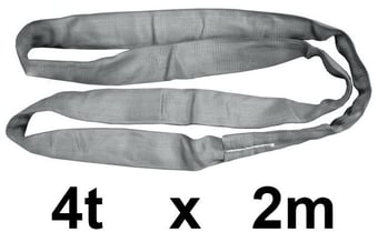 picture of LashKing - Polyester Round Sling - 4t WLL - 2m EWL - EN11492-2:2000 - [GT-PRS4T2M]