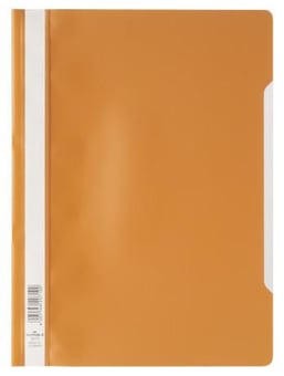 Picture of Durable - Clear View Folder - Economy - Orange - Pack of 50 - [DL-257309]