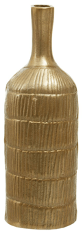 picture of Deomali Small Bottle Vase Gold - [PRMH-BU-X5506X394]