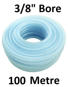 picture of Food Certified PVC Reinforced Hose - 3/8" Bore x 100m - [HP-FCRP10/16CLR100M]