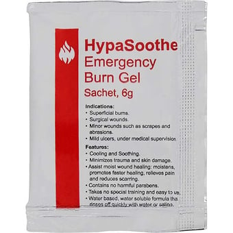 Picture of HypaSoothe Emergency Burn Gel -Sachet - 6g - [SA-D8163]