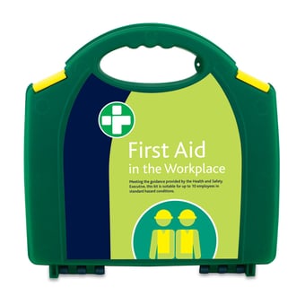 Picture of HSE Approved - 10 Person First Aid Kit - In Aura Box - Content Based on 1997 ACOP - [RL-112]