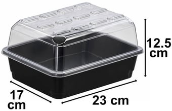 picture of Garland Small Budget Propagator with Drainage Holes - 23 × 17 × 12.5 cm - [GRL-G133]