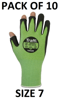 picture of TraffiGlove Safe To Go Cut Index C Glove - Size 7 - Pack of 10 - TS-TG5220-7X10 - (AMZPK2)