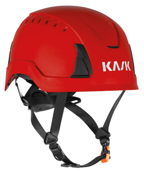 Picture of Kask Primero Air Safety Helmet Vented Red - [KA-WHE00113-204]