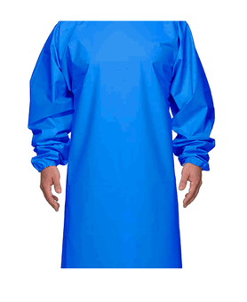 picture of Detectable Reusable Apron - 155cm (61") - Full body with Sleeves  - [DT-474-S686-T461]