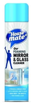 picture of House Mate - Foaming Mirror & Glass Cleaner - 400ml - [RUS-HM20100-R]