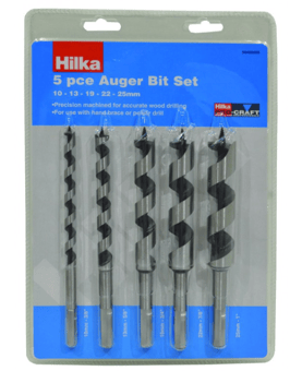 picture of Hilka 5 Pce Auger Set - 50400005 - CTRN-CI-BI54P