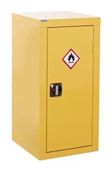 picture of QMP Hazardous Cupboard - 1 Shelf - H.900 W.460 D.460 - [QM-CZ904646ZYXX]