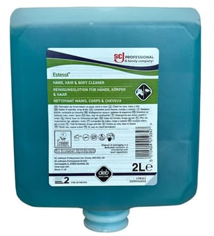 Picture of Deb Estesol Hand, Hair & Body Cleaner 2 L Cartridge - [BRB-LTW2LT]