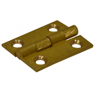 Picture of SC Medium Duty Solid Drawn Butt Hinges (1 Pair) - 1" x 3/4" x 1.3mm - [CI-CH108L]