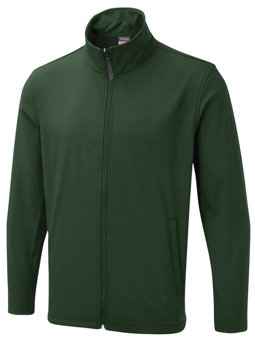 picture of Uneek UX10 The UX Printable Soft Shell Jacket - Bottle Green - UN-UXX10-BG