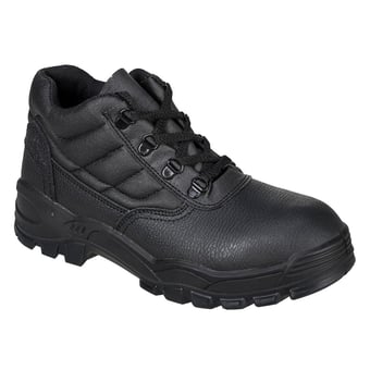 picture of Portwest - FW20 - O1 - SRC - Work Black Boot - [PW-FW20BKR] - (DISC-R)