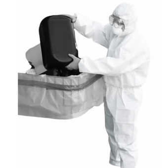 picture of Polyco Shield Laminated Coverall White - BM-DC05