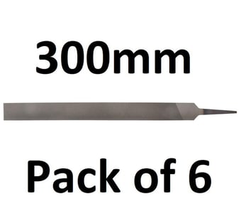 picture of Draper - Smooth Cut Hand File - 300mm - Pack of 6 - [DO-60215]
