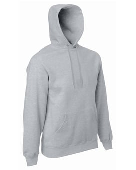 Picture of Fruit Of The Loom Heather Grey Hooded Sweatshirt - BT-62208-HEGR