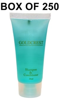 picture of Goldcrest 20ml Shampoo & Conditioner - Box of 250 - [MCS-GCST250]