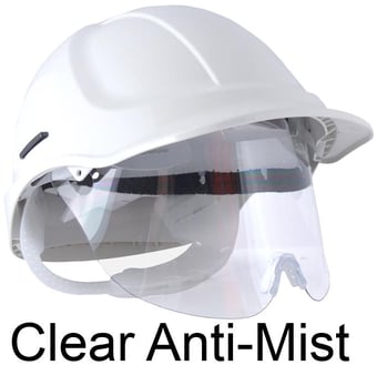 picture of Protector - Clear Anti-Mist HXSPEC Eye Shield for Style 600 - Helmet Sold Separately - [TY-HXSPEC] - (DISC-C-W)