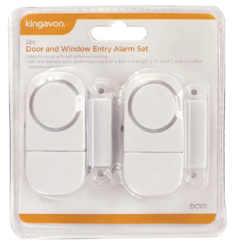 picture of Kingavon 2pc Door And Window Entry Alarm Set - [BB-DC101]