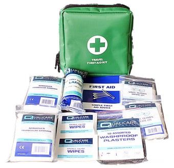 picture of Qualicare Travel First Aid Kit - 1 Person - [SHB-QF1100BOX]