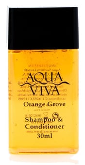 Picture of Aqua Viva Orange Grove 30ml Shampoo & Conditioner - Box of 250 - [MCS-AVOBSC30]