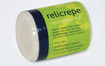 Picture of Relicrepe Crepe Bandage HQ - 5cm x 4m - 100% Cotton - [RL-703]