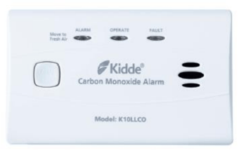 Picture of Kidde - Carbon Monoxide Alarm with Long Life Battery Sealed-in Lithium Battery-Powered - 10 Year Life - [KS-K10LLCO]