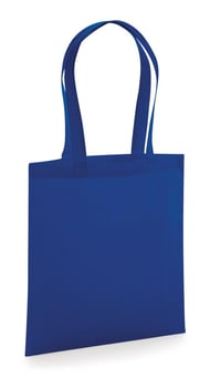 picture of Westford Mill Organic Premium Cotton Tote - Bright Royal - [BT-W261-BROL]