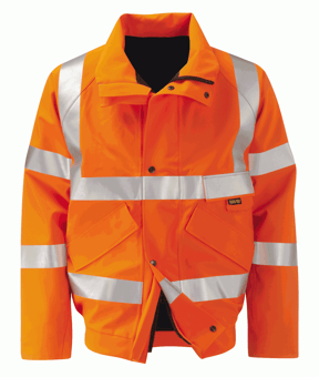 picture of Gore-Tex Colorado 2 Layer Bomber Jacket - Orange - OB-GB2FWBJR