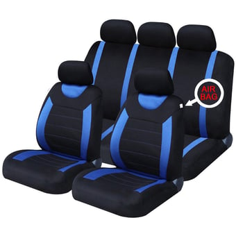 picture of Sakura Carnaby Seat Covers - Blue - [SAX-SS5292]