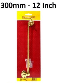 picture of PB Silent Pattern Cabin Hook - 300mm (12") - Single - [CI-HE30P]
