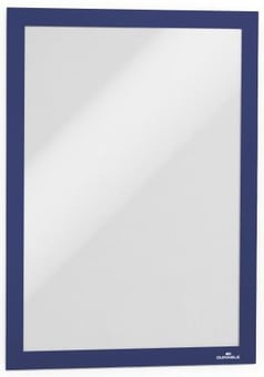 Picture of Durable Self-adhesive Infoframe Duraframe Blue A4 - 236 x 323mm - Pack of 2 - [DL-487207]