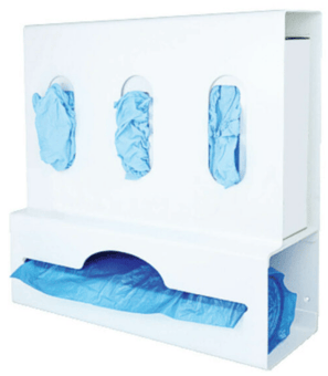 Picture of Angloplas Antimicrobial Enclosed Triple Glove & Apron Dispenser - [AGP-GAD3-BIO]