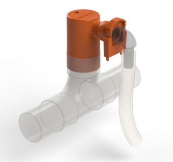 Picture of Sealed Pump Discharge Pipe Connector for Header Drain - Anti-Kink - [GC-BB-CPH17]