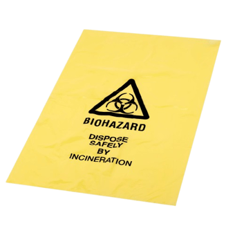 Picture of Heavy Duty Large Clinical Waste Bags - 420mm x 630mm - Pack of 100 - [CM-51081]