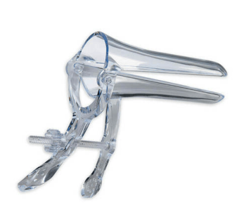 Picture of PELIspec Vaginal Specula with Lock Clear Medium Long x 25 - [ML-400107] - (LP)