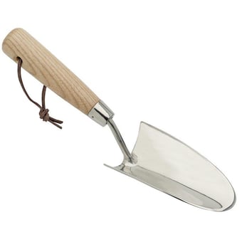 picture of Stainless Steel Hand Trowel with Ash Handle - [DO-99023]