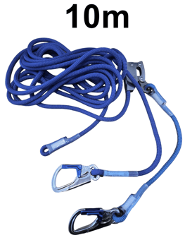 picture of IKAR Adjustable Work Positioning & Fall Restraint System - Length 10m - [IK-2WPK1000]