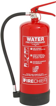 Picture of Firechief 6L Spray Water Fire Extinguisher - Includes Mounting Bracket - [HS-FXW6]