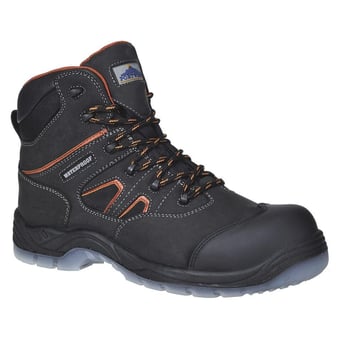 Picture of Portwest Compositelite All Weather Black Boot with Waterproof Membrane - S3 SRC - PW-FC57BKR