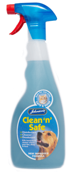 Picture of Johnson's Clean & Safe Spray For Cats & Dogs 500ml x 6 - [CMW-JCS02]