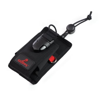 Picture of Adjustable Two-Way Radio Holster - With Coil E-Tether And E-Catch - [XE-H02035]