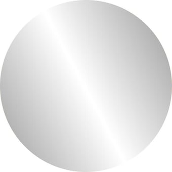 picture of Prestige Round Blank Sign - Silver Effect - 75mm Diameter - 1.5mm Aluminium - [AS-SAT35-ALU]
