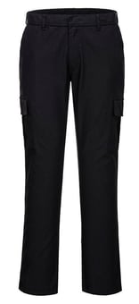Picture of Portwest - Stretch Slim Combat Dark Navy Blue Trouser - Regular Leg 31 Inch - PW-S231DNR