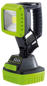 Picture of COB LED Rechargeable Work Light - 1,000 Lumens - 10W - Green - 4 x 2.2 Ah Li-ion Batteries Supplied - [DO-90033]