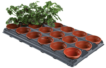 Picture of Garland Professional Potting On Tray - 18 x 9cm Pots - [GRL-W0054]