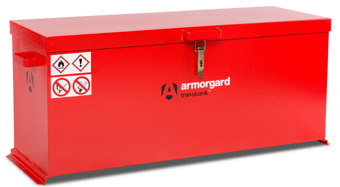 Picture of ArmorGard - TRANSBANK- TRB6 - Cost Effective Hazardous Storage Container For Transport - Internal Dimensions 1110mm x 415mm x 510mm - [AG-TRB6]