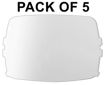 picture of Quantum Helmet Front Cover Lens - Pack of 5 - [UVP-EP264-0000-041-ONE]